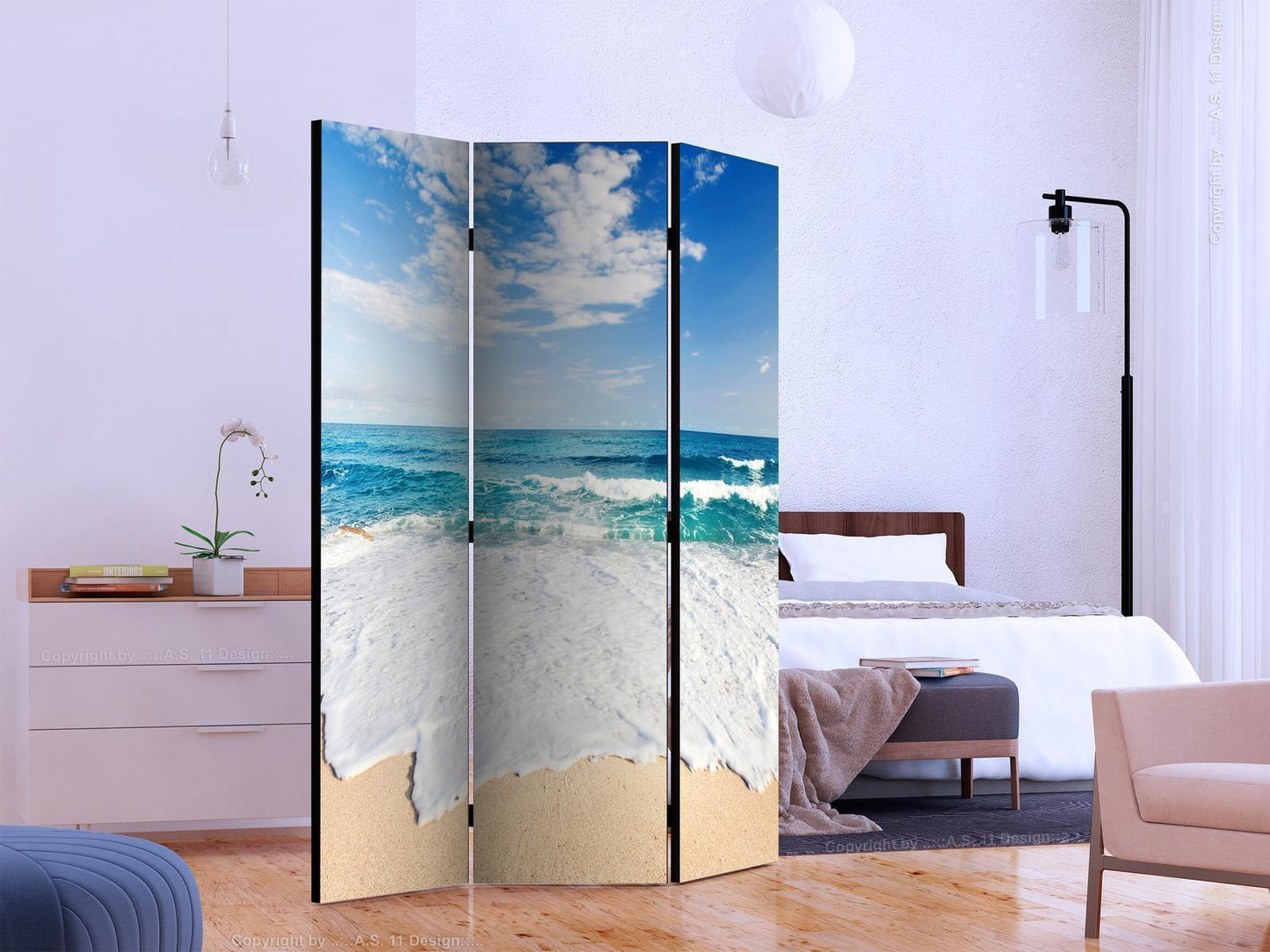 Paravent - By the sea Artgeist