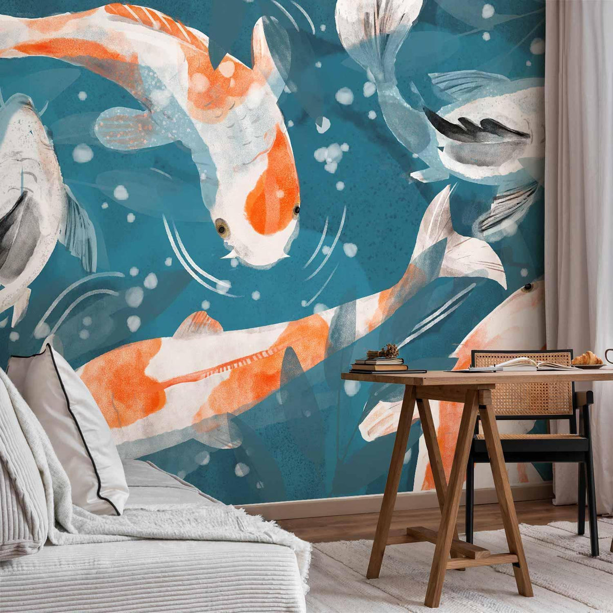 Fototapete - Koi Fishes - Second Variant