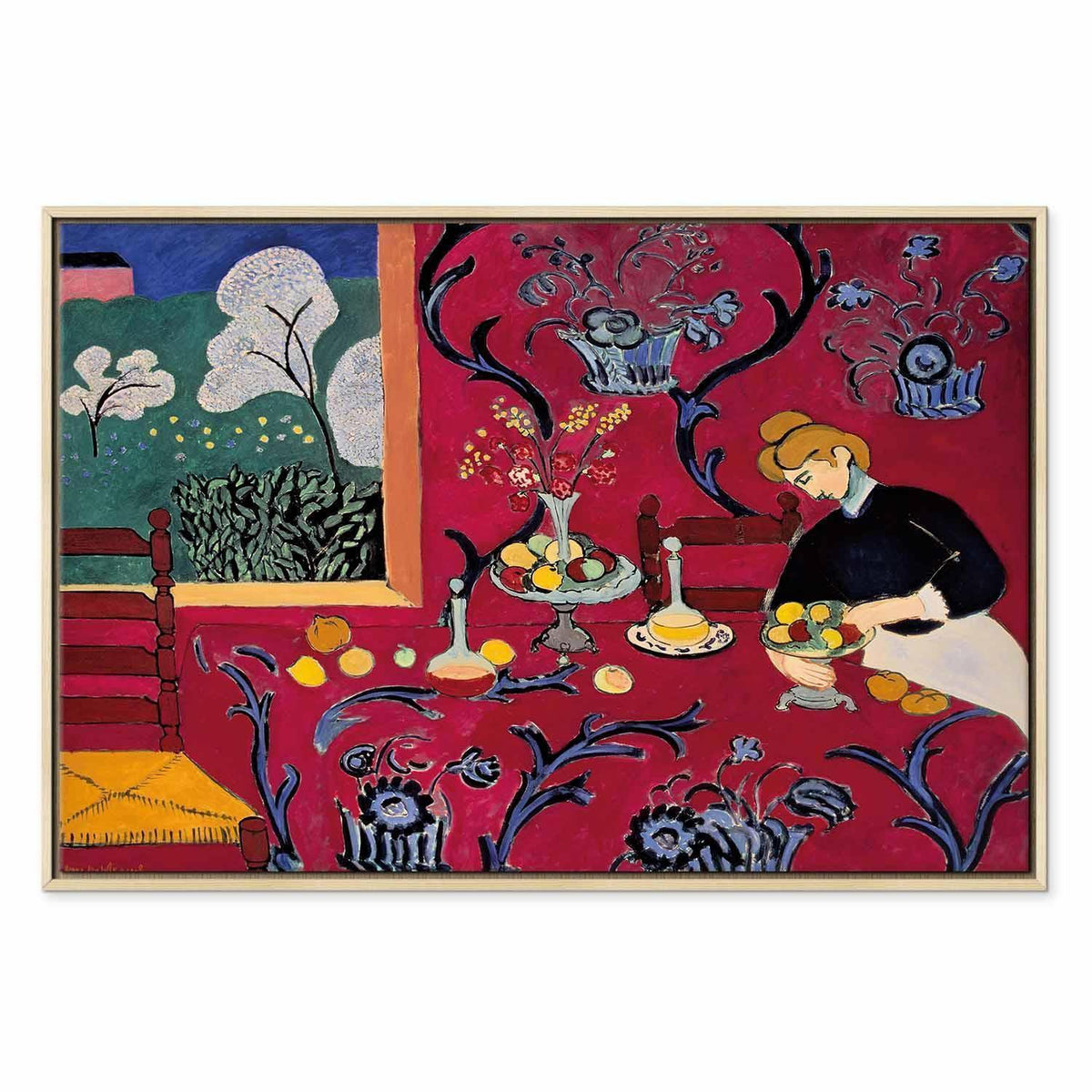 Leinwandbild - Henri Matisse – Harmony in Red (The Red Room)