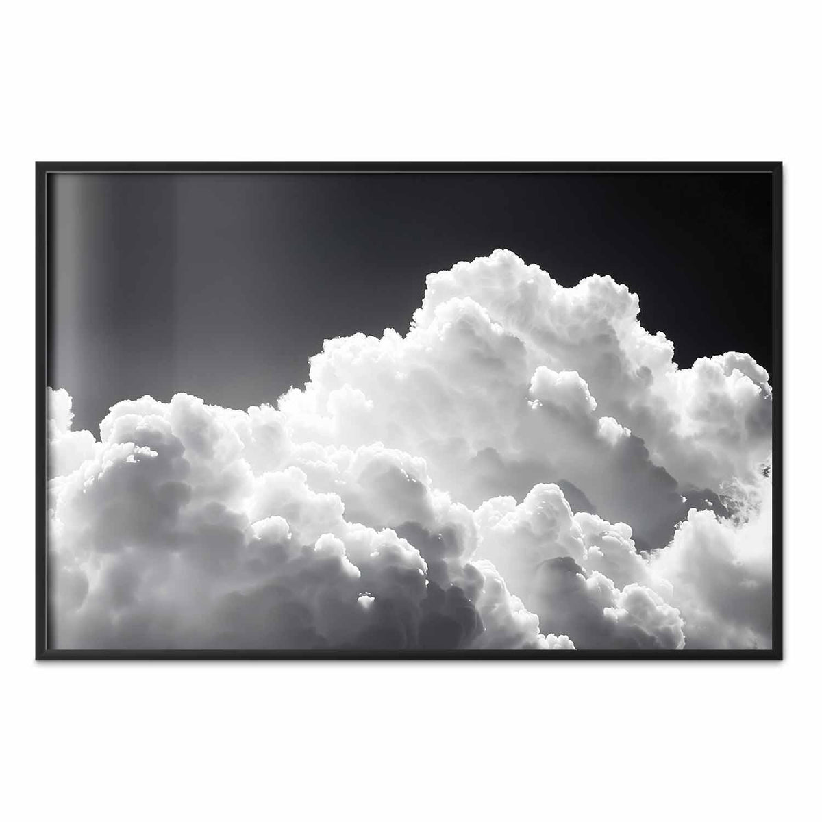 Poster - Discover the Infinite Play of Sunlight – Clouds and Shadows in the Sky