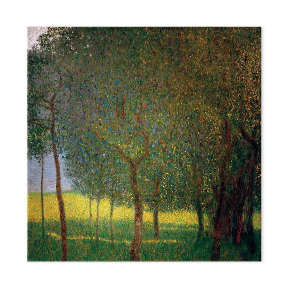 Leinwandbild - Gustav Klimt – Fruit trees on Attersee