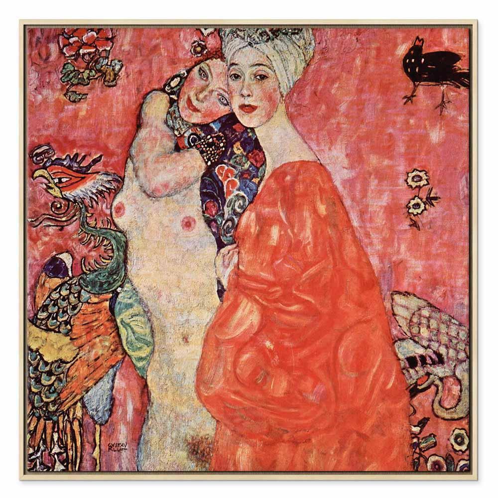 Leinwandbild - Gustav Klimt – The Women Friends