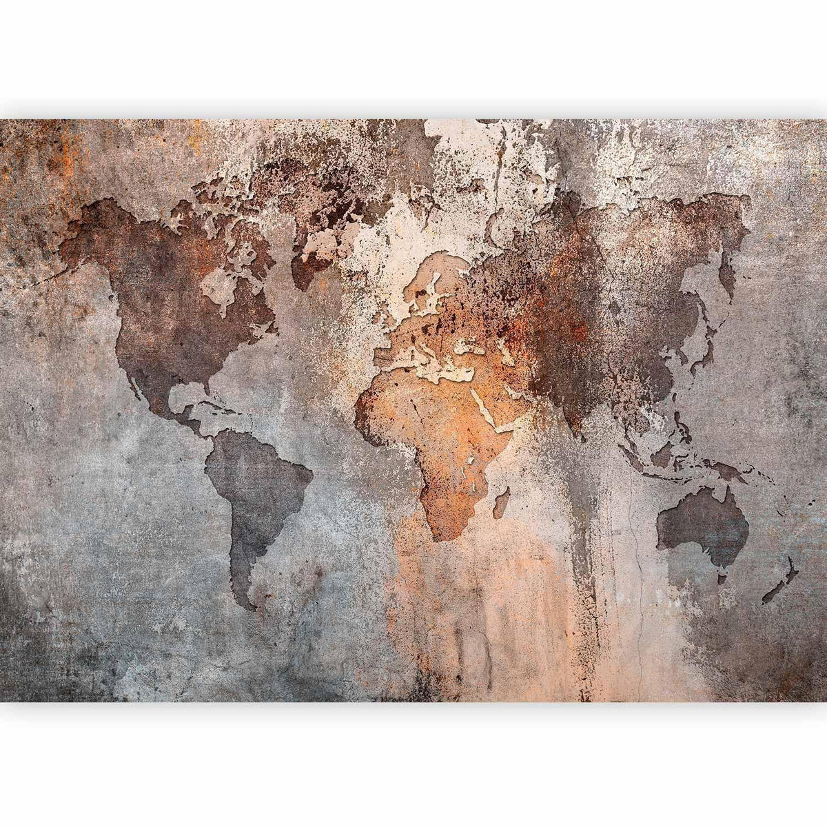 Fototapete - Map Colors
