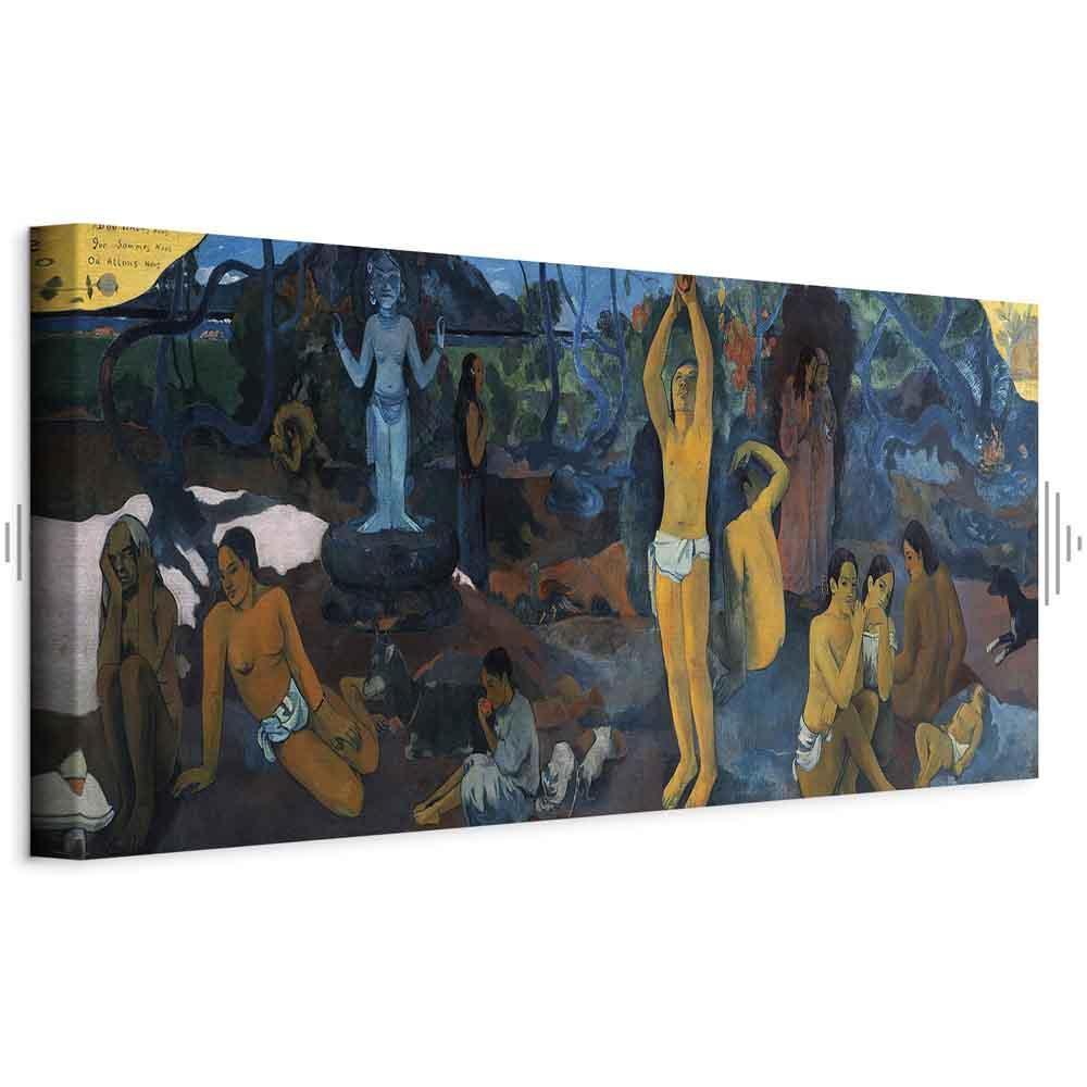 Leinwandbild - Paul Gauguin – Where Do We Come From? What Are We? Where Are We Going?