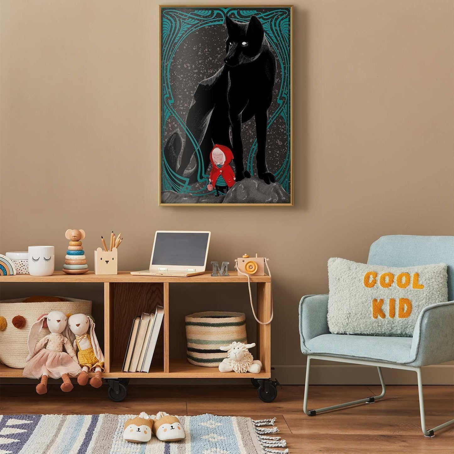 Poster - Little Red Riding Hood Artgeist