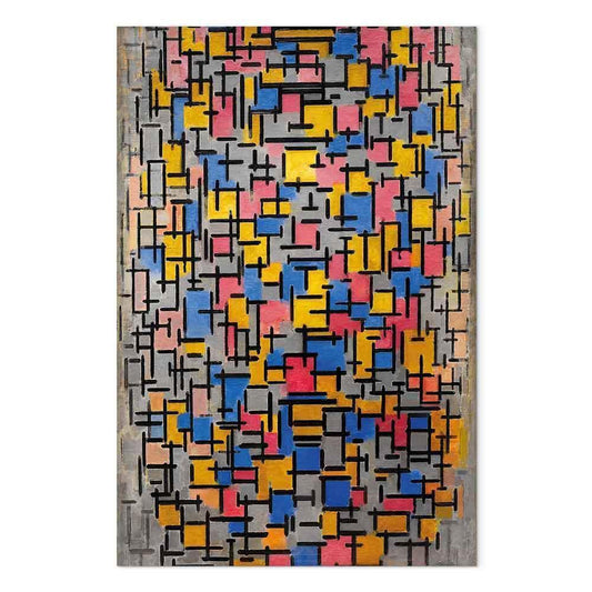 Leinwandbild - Piet Mondrian – Composition