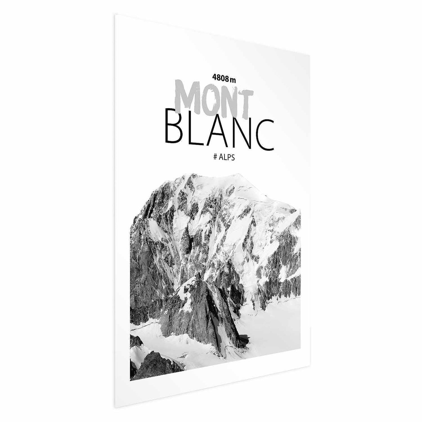 Poster - Mont Blanc Artgeist