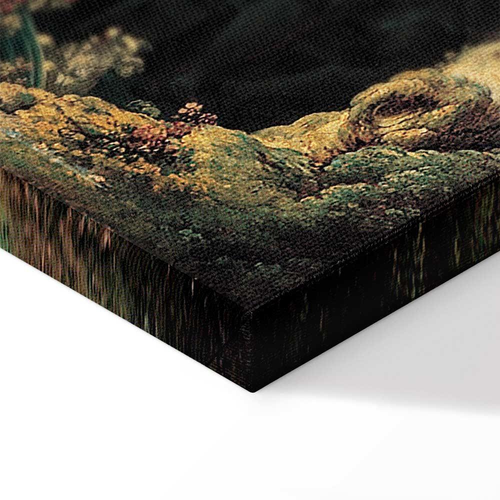 Leinwandbild Die Schaukel – Jean-Honoré Fragonard Rokoko-Meisterwerk