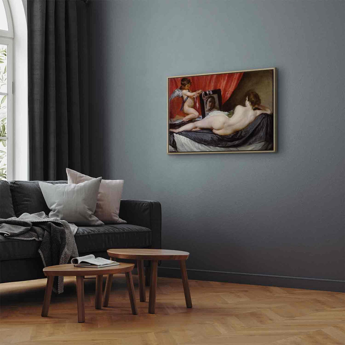 Leinwandbild - Diego Velázquez – The Rokeby Venus