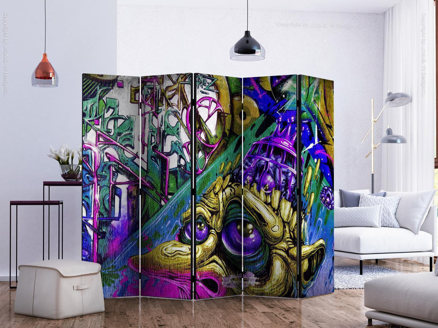 Paravent - Goblin City II Artgeist