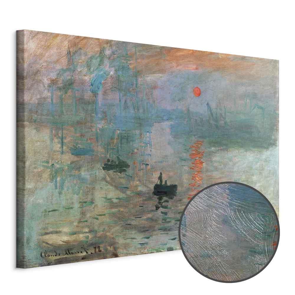 Leinwandbild - Claude Monet – Impression, Sunrise