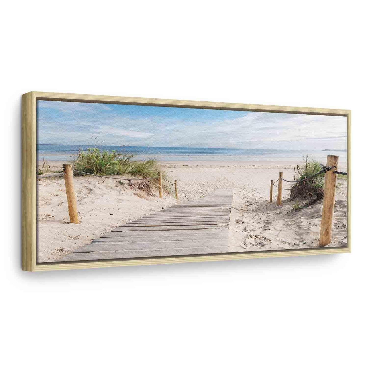 Leinwandbild - Charming Beach Artgeist