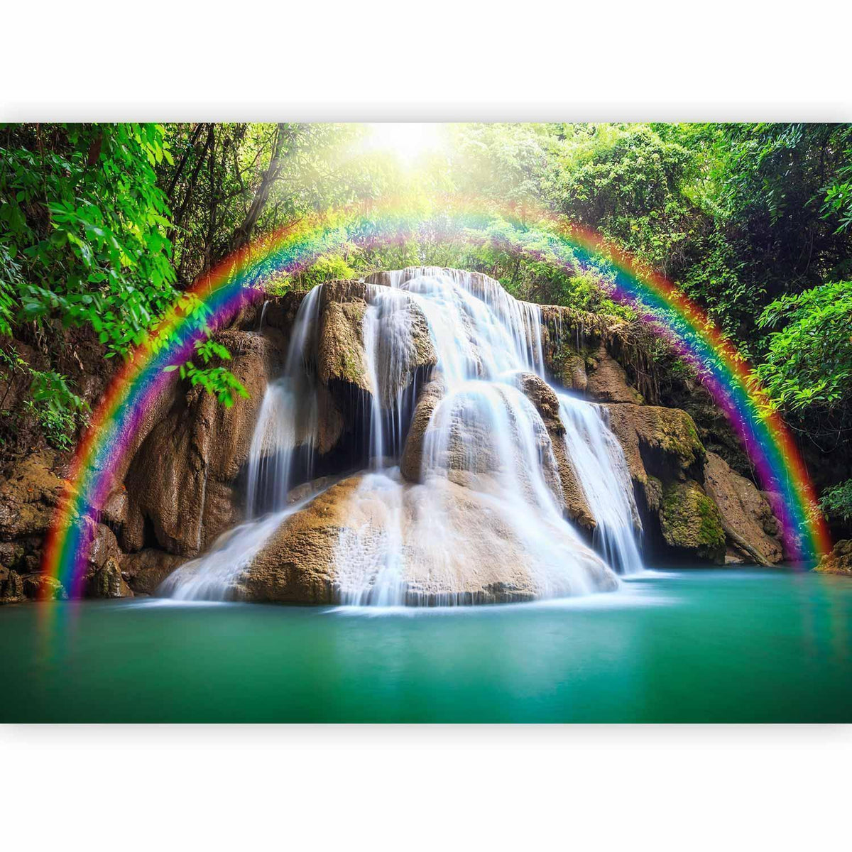 Fototapete - Waterfall of Fulfilled Wishes