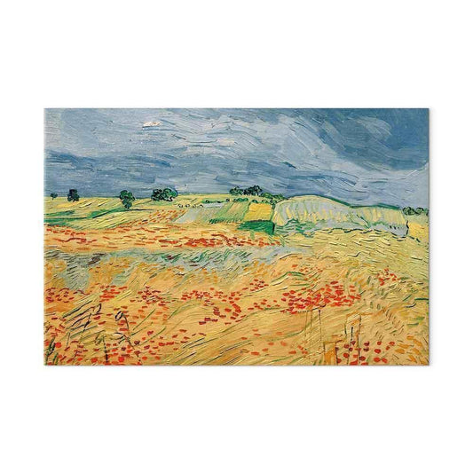 Leinwandbild - Vincent van Gogh – Fields with Poppies