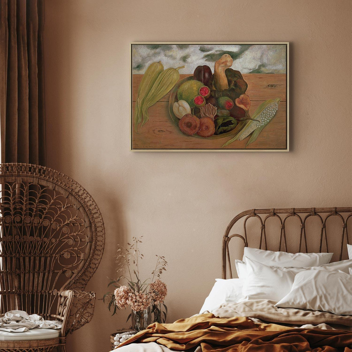 Leinwandbild - Frida Kahlo – The Fruits of the Earth
