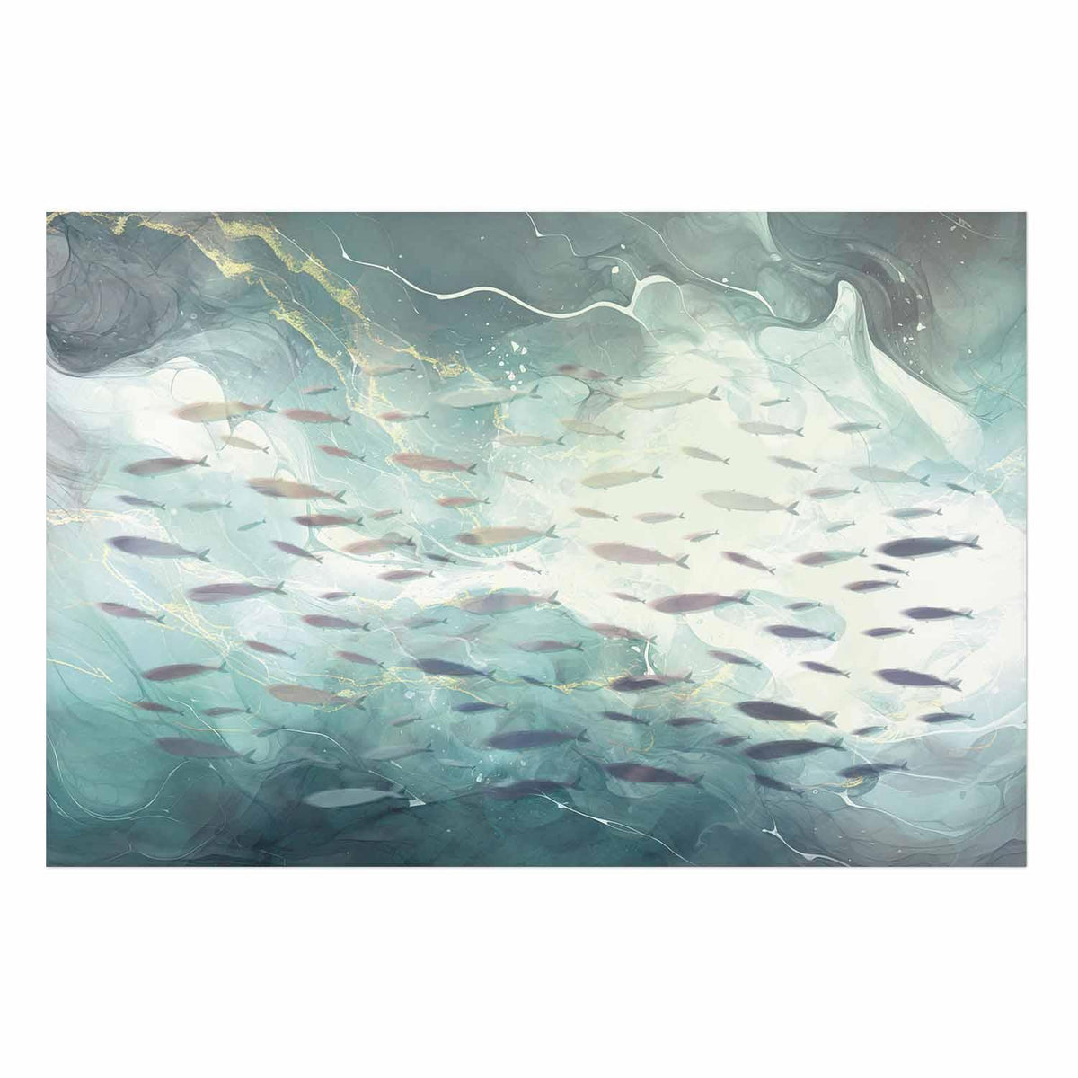 Poster - School of Small Fish