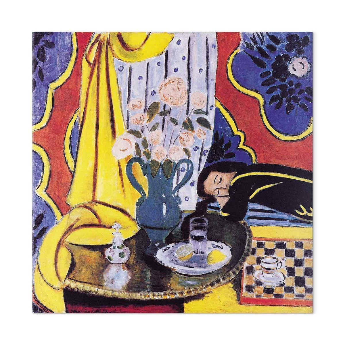 Leinwandbild - Henri Matisse – Harmony in Yellow