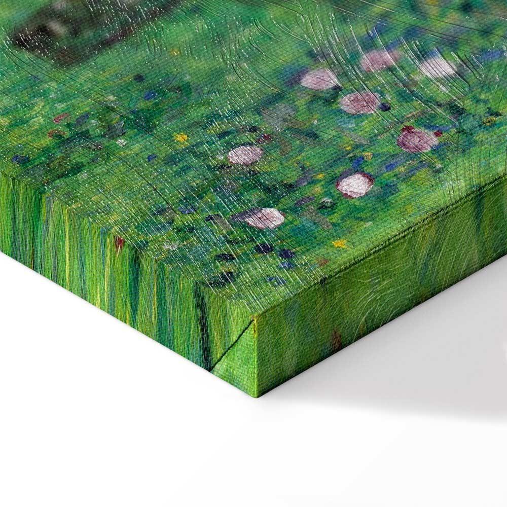 Leinwandbild - Gustav Klimt – Roses Among the Trees
