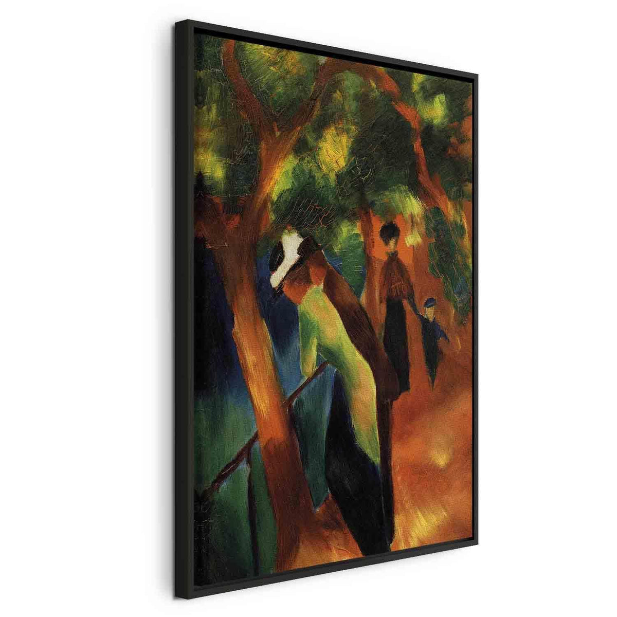 Leinwandbild - August Macke – Sunny Path