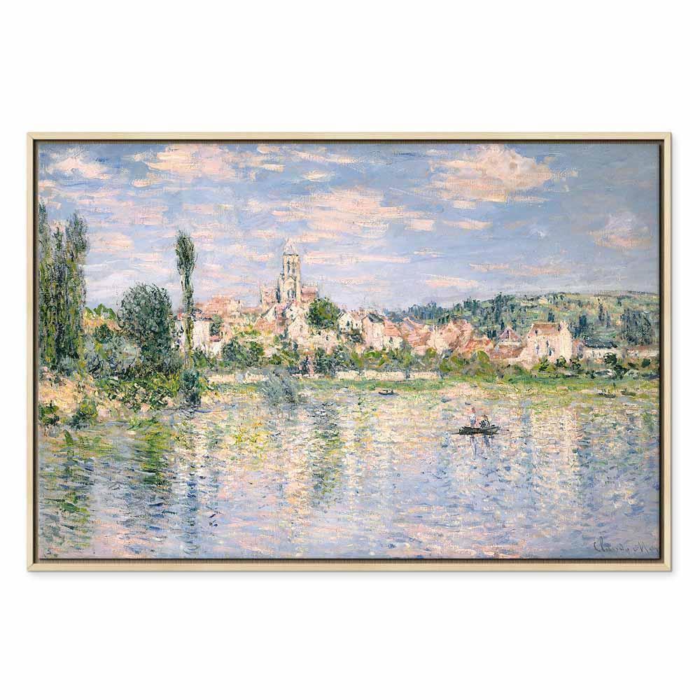 Leinwandbild - Claude Monet – Vue de Vétheuil, Summer