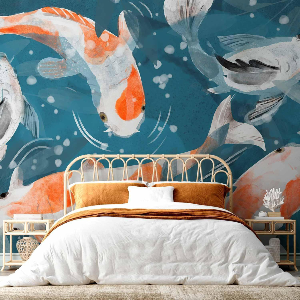 Fototapete - Koi Fishes - Second Variant