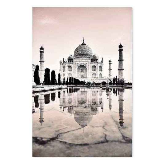 Leinwandbild - Taj Mahal (1 Part) Vertical