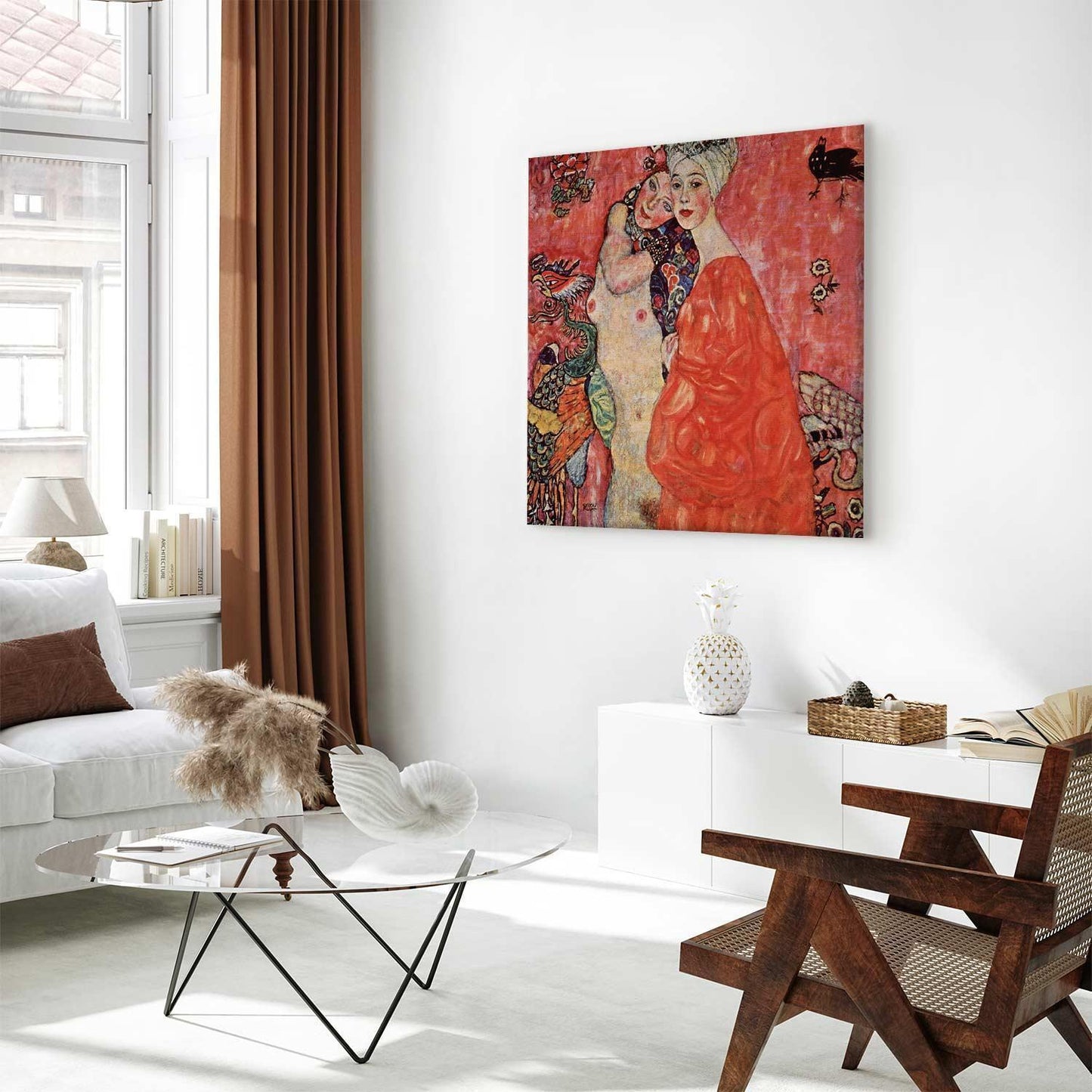 Leinwandbild - The Women Friends Artgeist