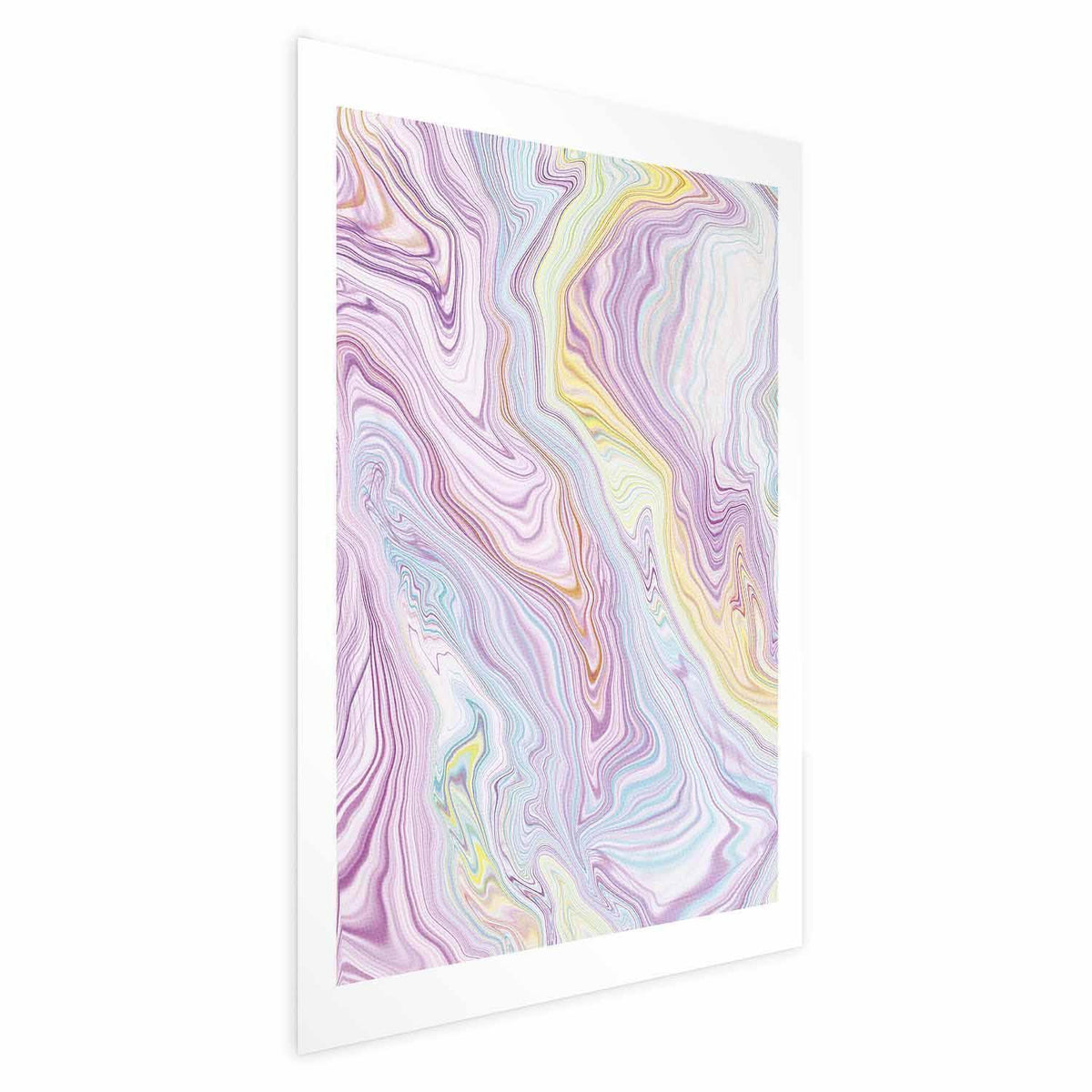 Poster - Colorful Dream - abstract shapes in pastel shades