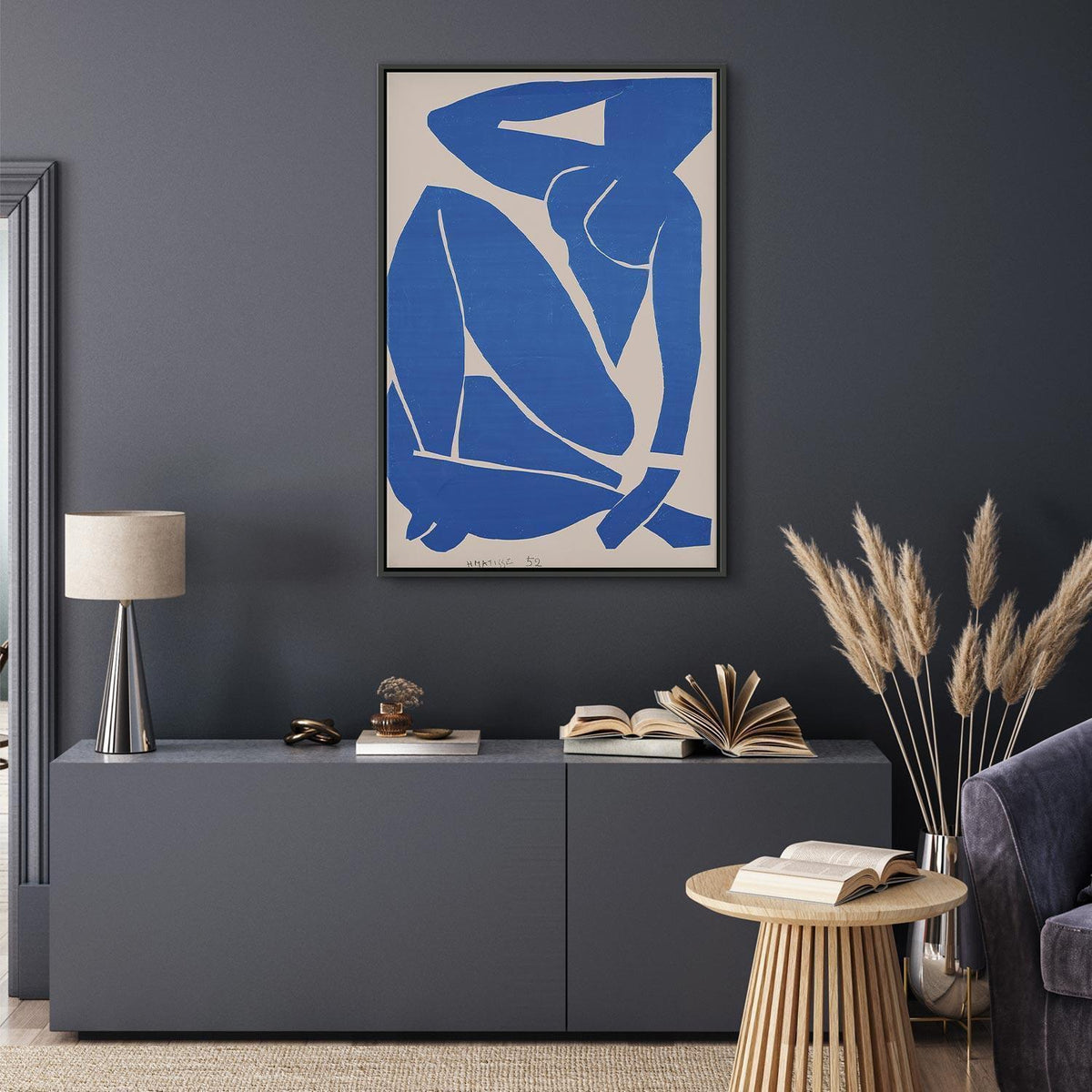 Leinwandbild - Henri Matisse – Blue Nude III