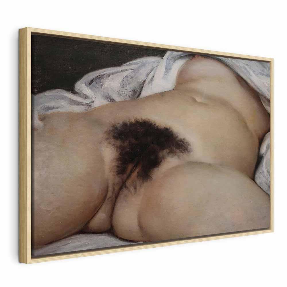 Leinwandbild - Gustave Courbet – The Origin of the World