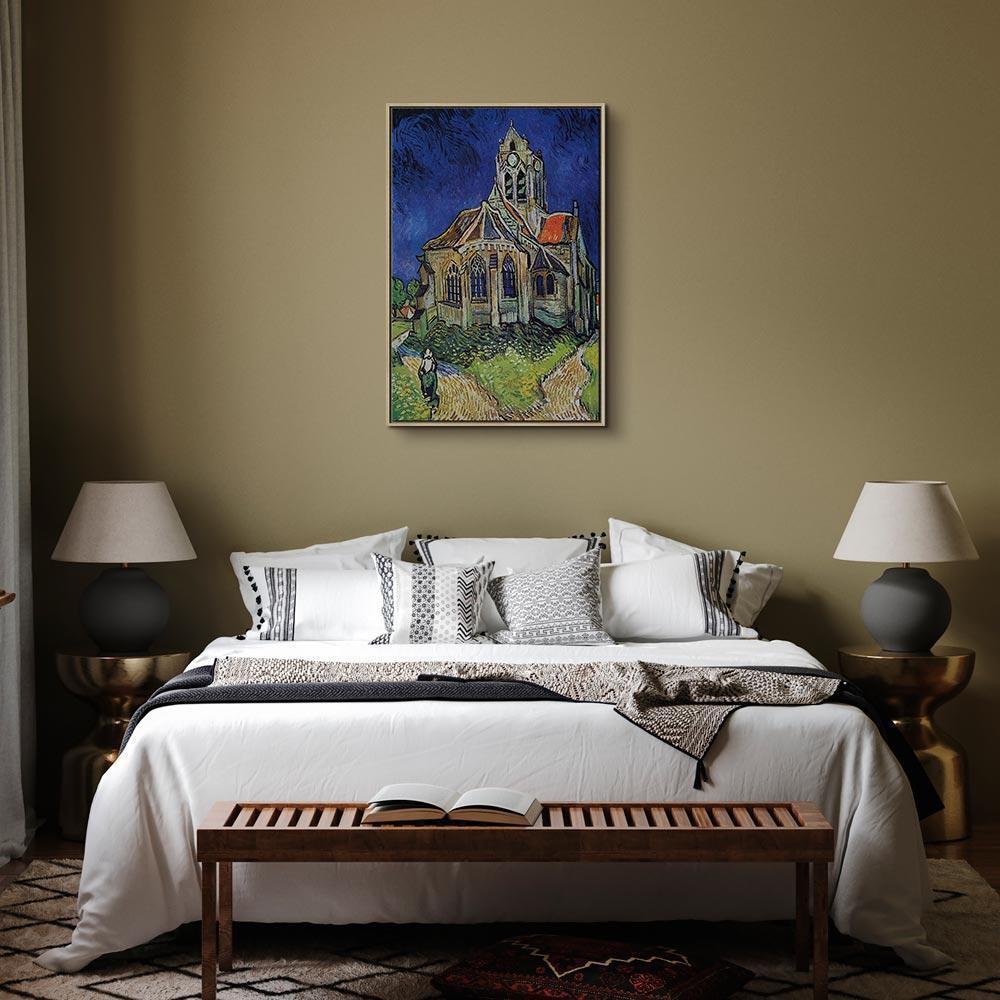 Leinwandbild - Vincent van Gogh – Church at Auvers