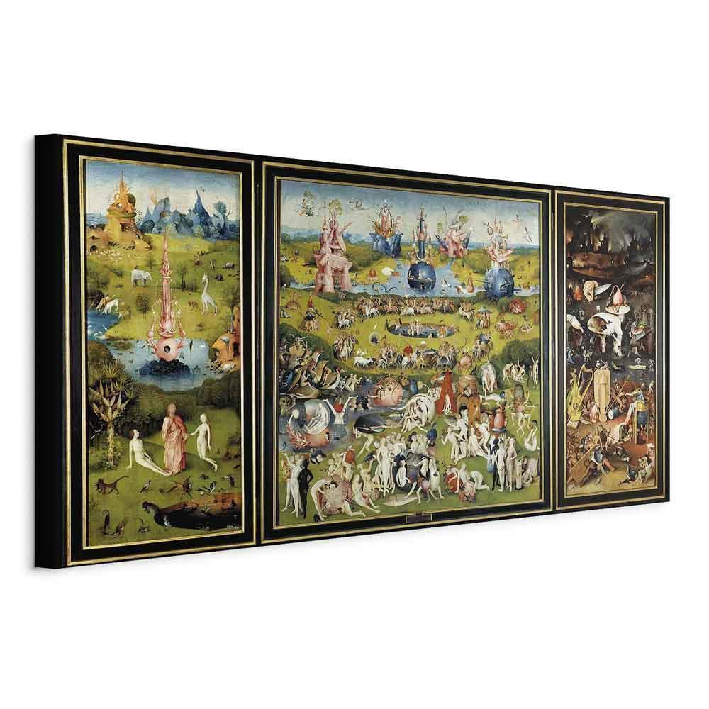 Leinwandbild - Hieronymus Bosch – The Garden of Earthly Delights