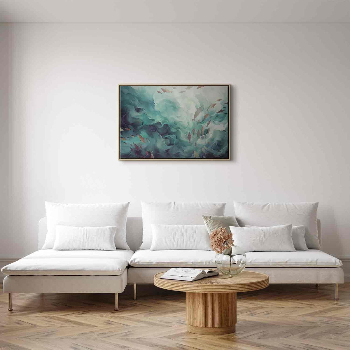 Leinwandbild - Fish in the ocean
