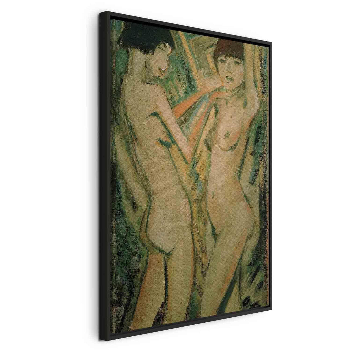 Leinwandbild - Otto Mueller – Two Girls