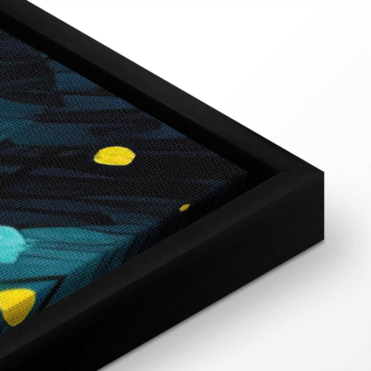 Leinwandbild - Starry night - a contemporary version of Van Gogh's night sky