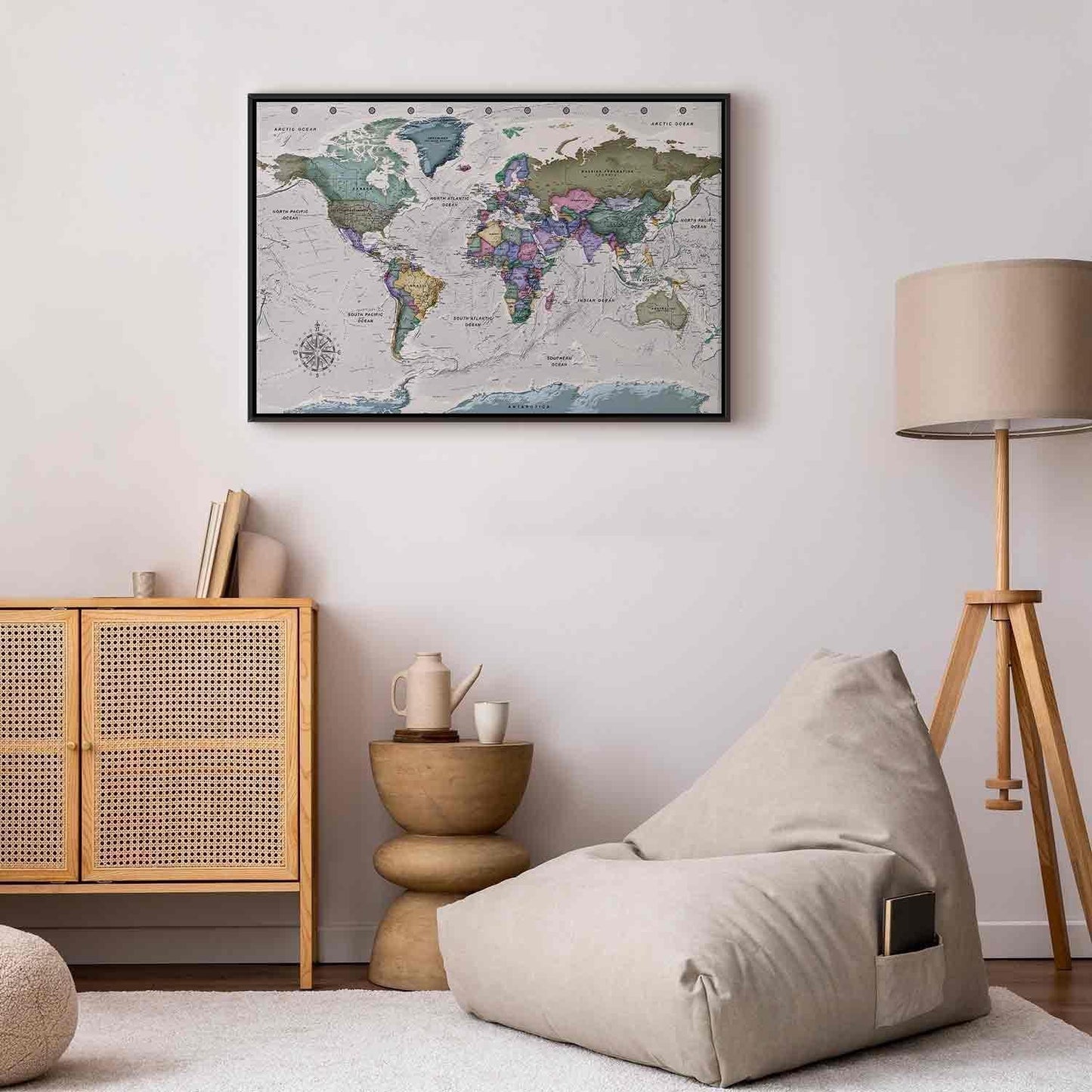 Leinwandbild - World Destinations (1 Part) Wide Artgeist