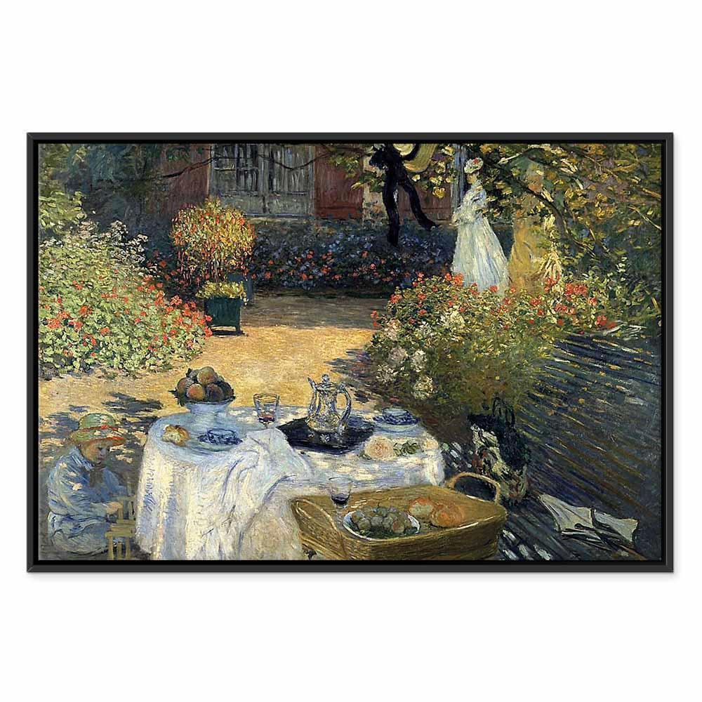 Leinwandbild - Claude Monet – The Luncheon (Argenteuil)