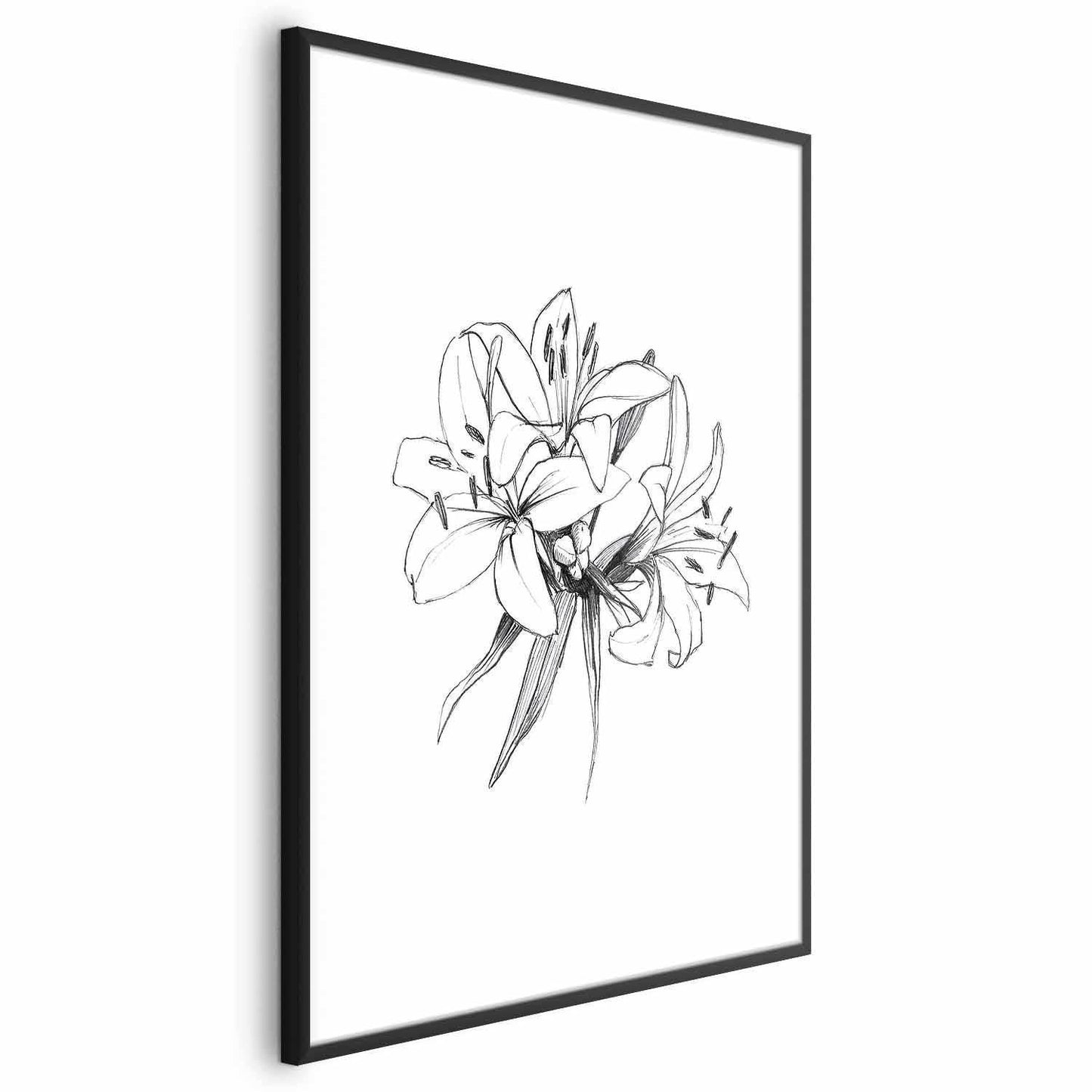 Poster - Drawn Flowers Artgeist