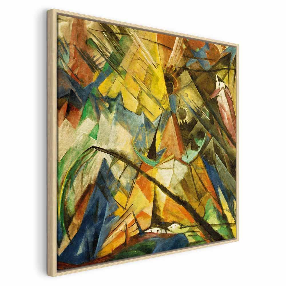 Leinwandbild - Franz Marc – Tirol