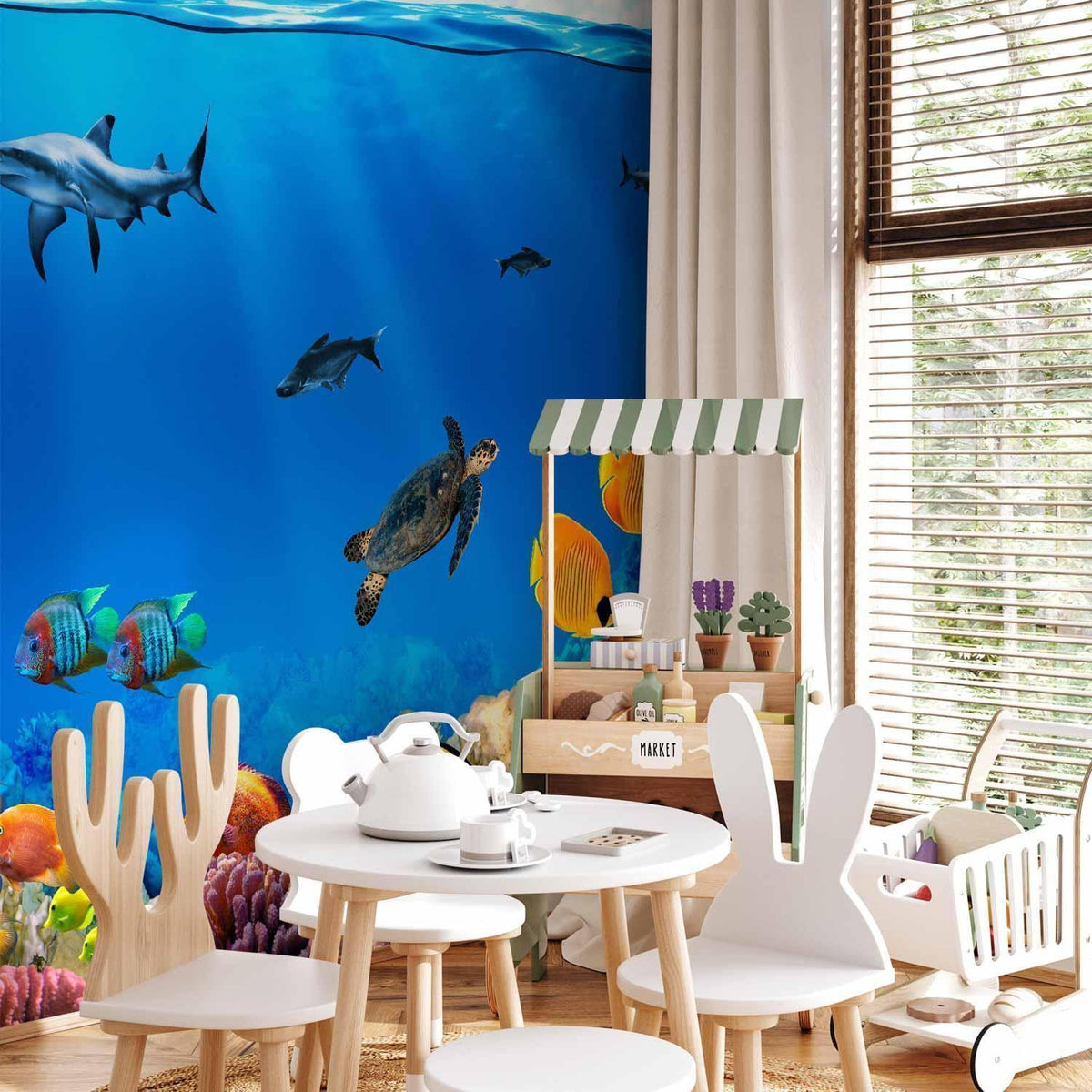 Fototapete - Underwater kingdom
