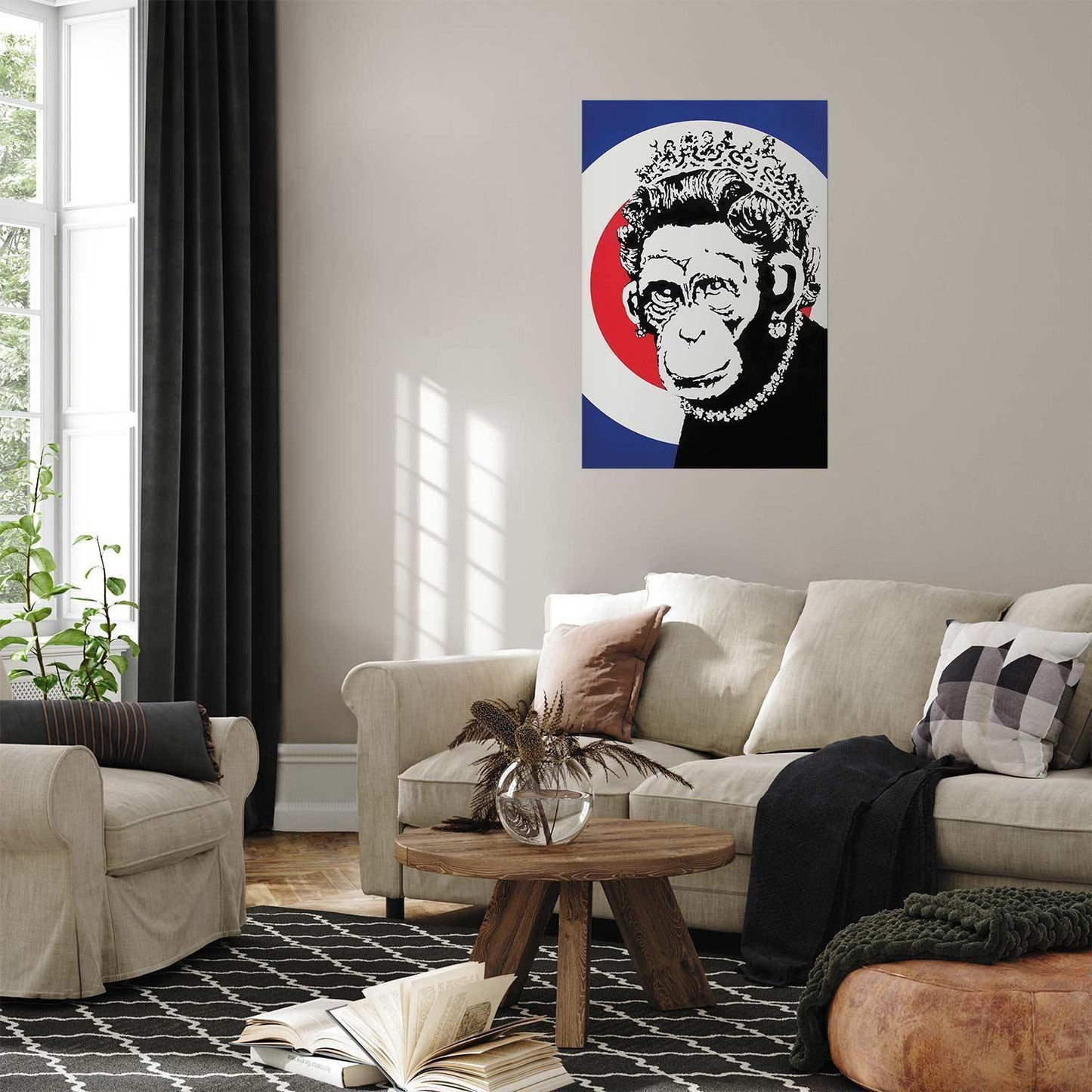 Poster - Monkey Queen Artgeist