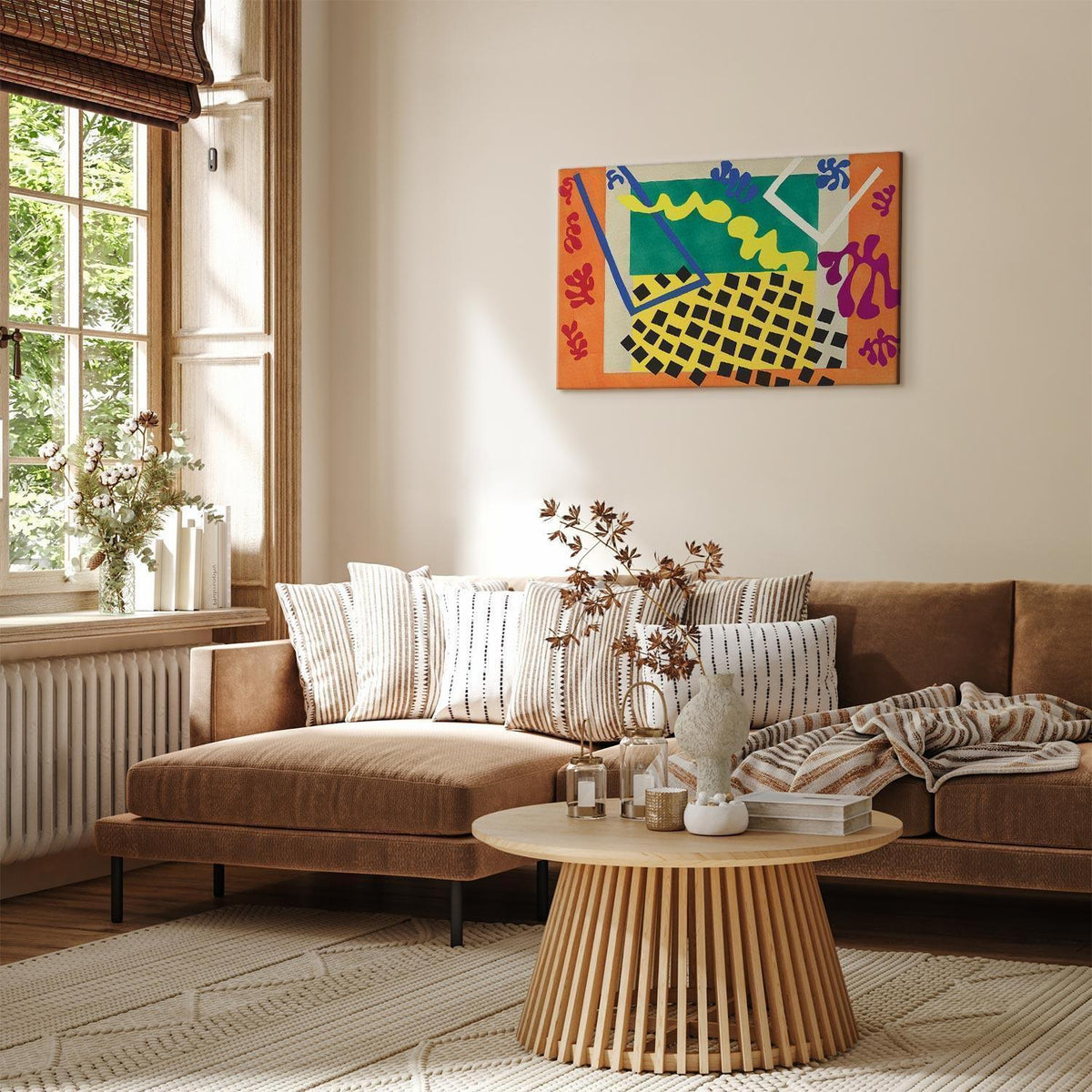 Leinwandbild - Henri Matisse – The Codomas (from Jazz)