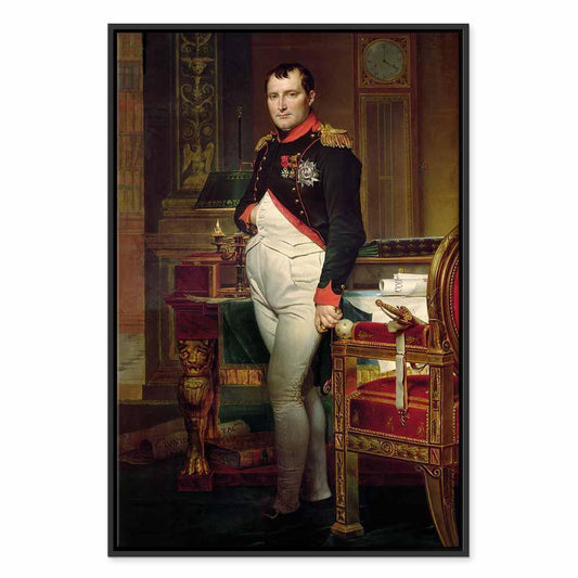Leinwandbild - Jacques-Louis David – Napoleon Bonaparte
