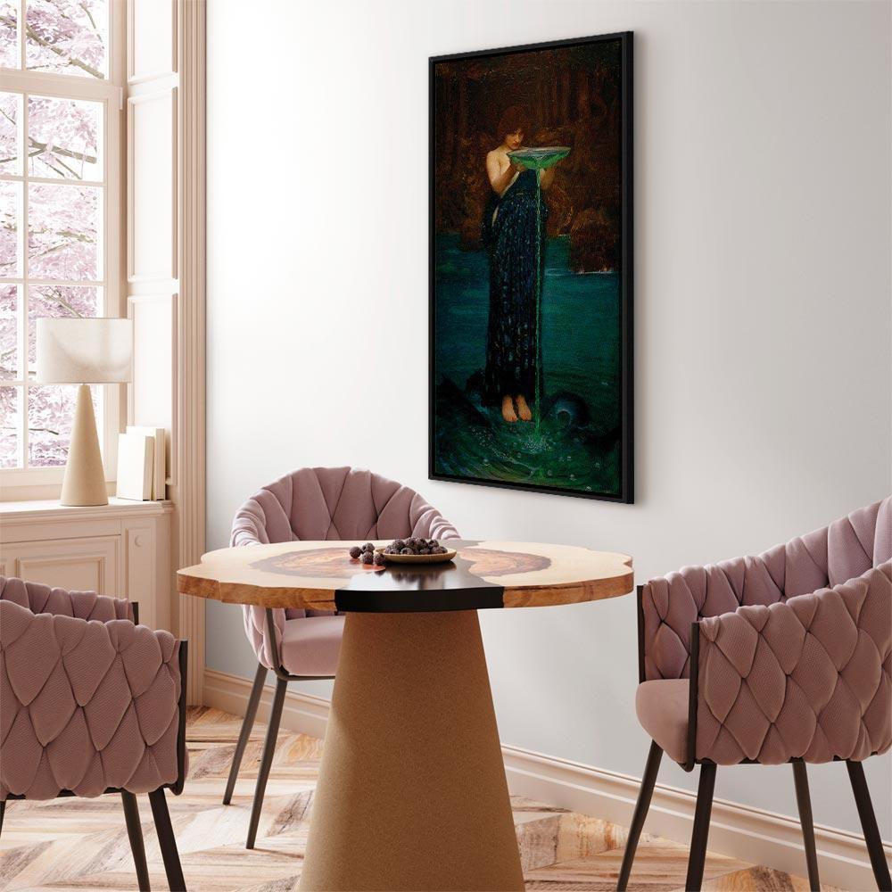 Leinwandbild - John William Waterhouse – Circe Invidiosa