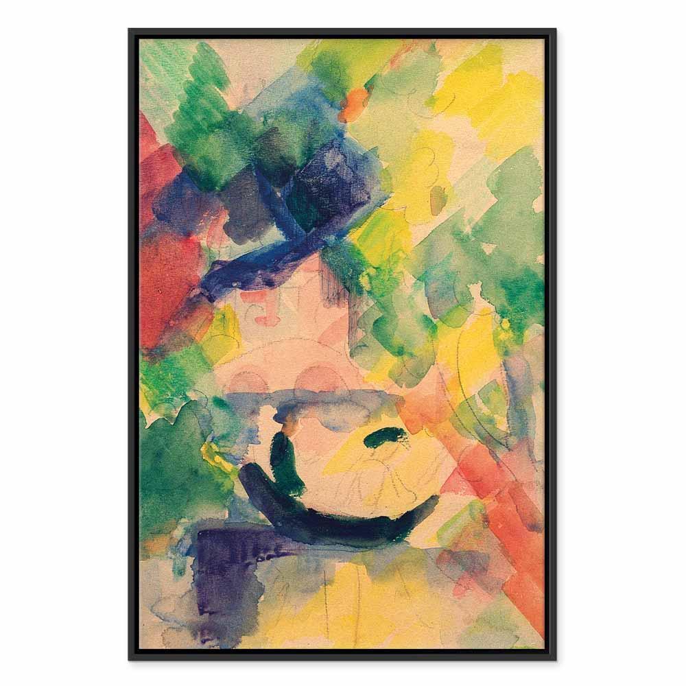 Leinwandbild - August Macke – Couple in the Boat