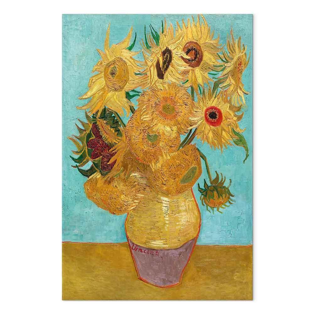 Leinwandbild - Vincent van Gogh – Sunflowers II