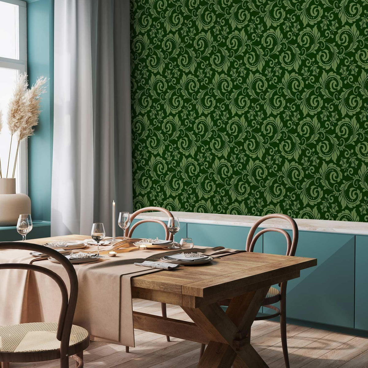 Tapete - Evening Green