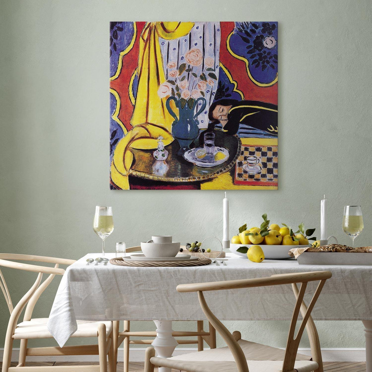 Leinwandbild - Henri Matisse – Harmony in Yellow