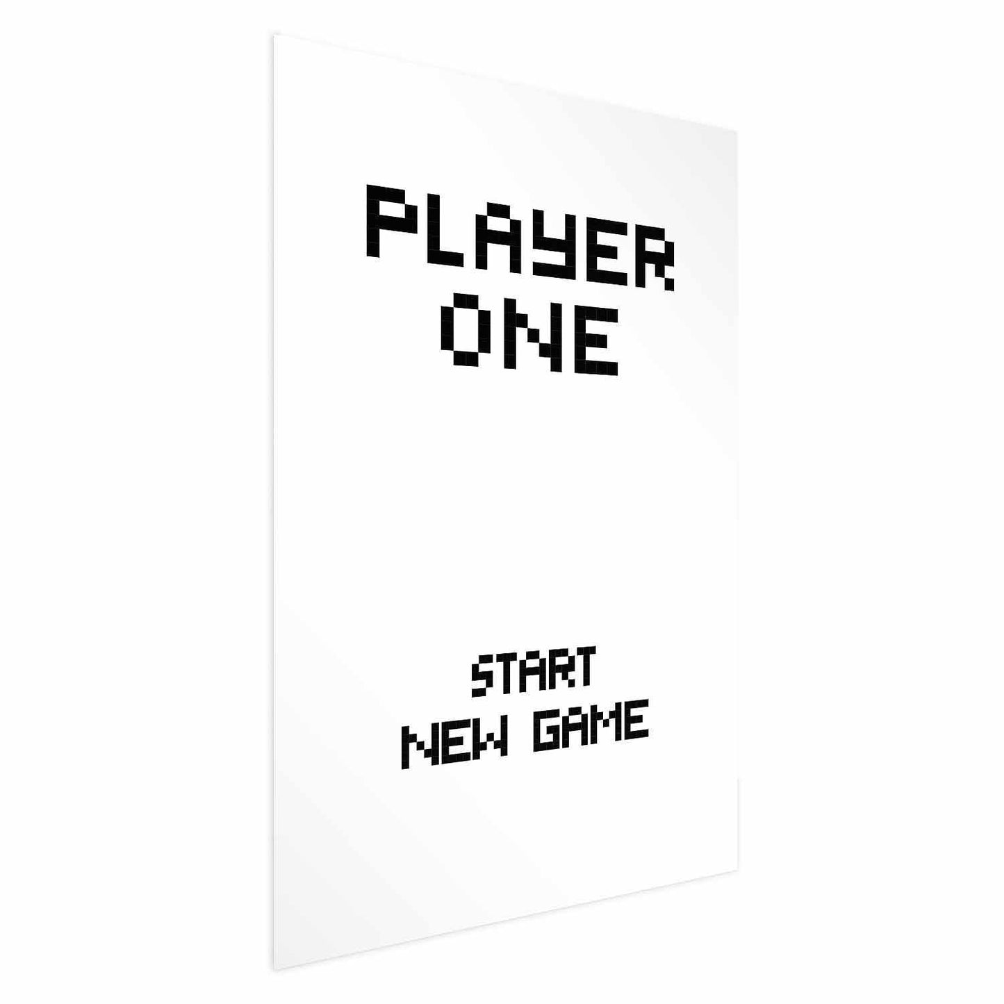 Poster - Start New Game Artgeist