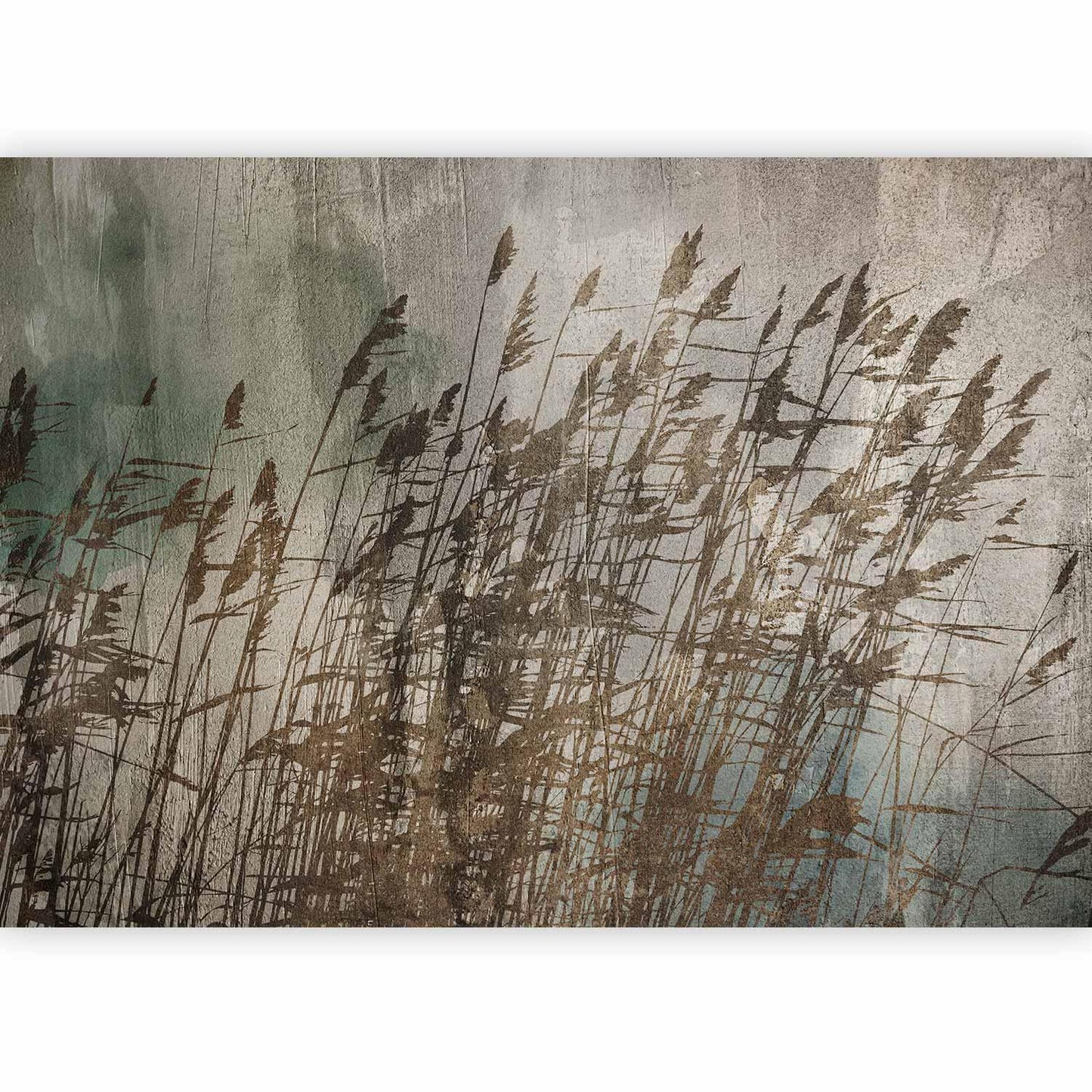 Fototapete - Water Grasses Artgeist